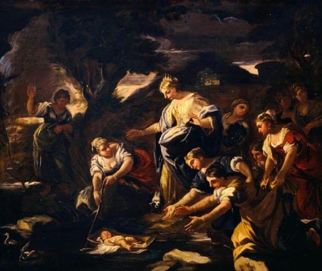 Giuseppe Simonelli The Finding of Moses oil painting picture